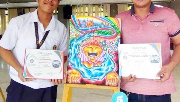 UPHSI student wins 1st prize in MIWD World Water Day poster making contest