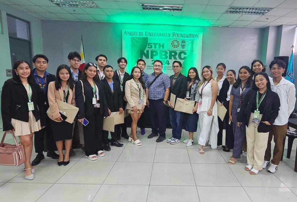 UPHSI ABM students present research studies at the 5th Northern Philippines Business Research Conference