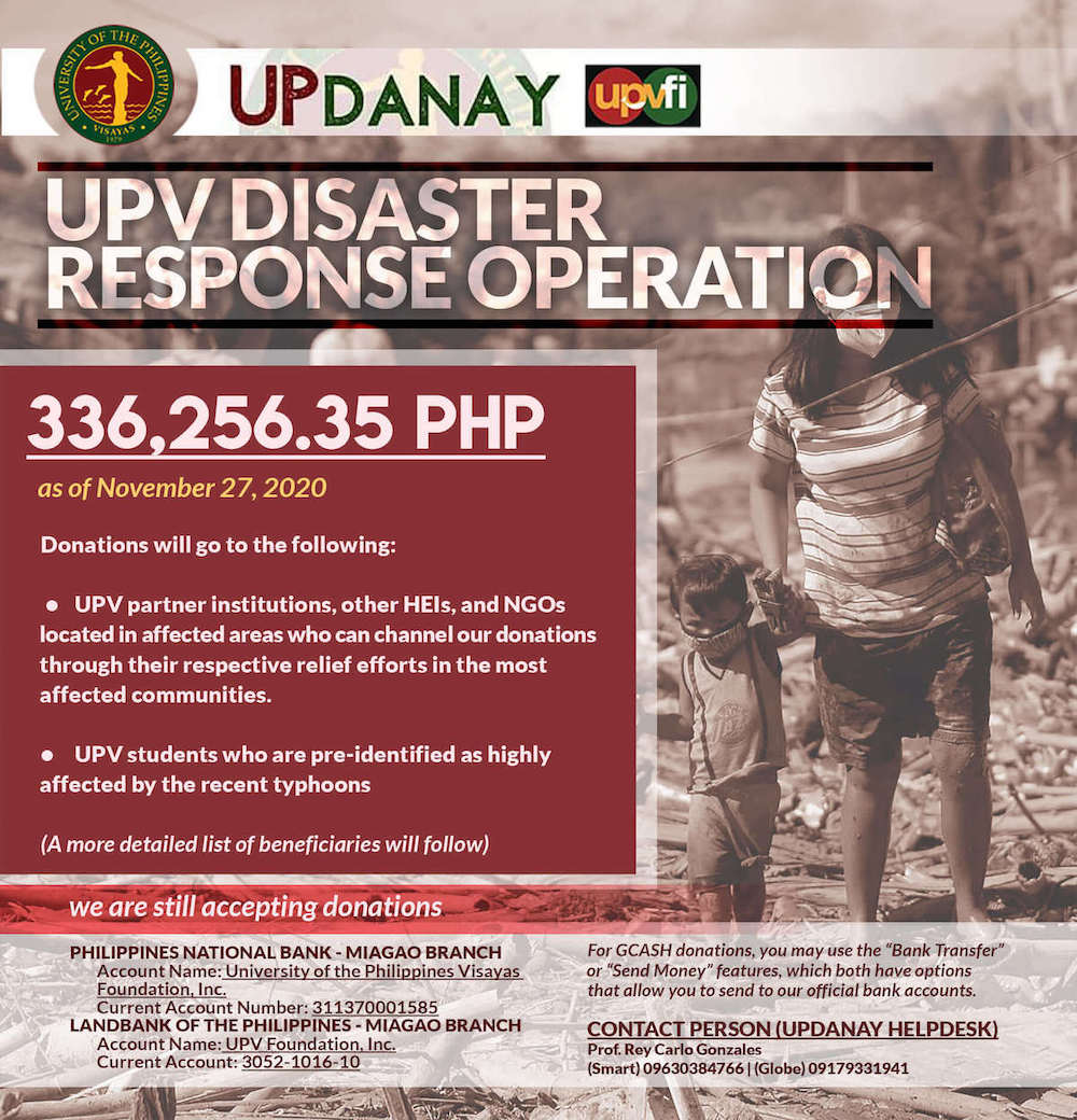 upv disaster response operation update3