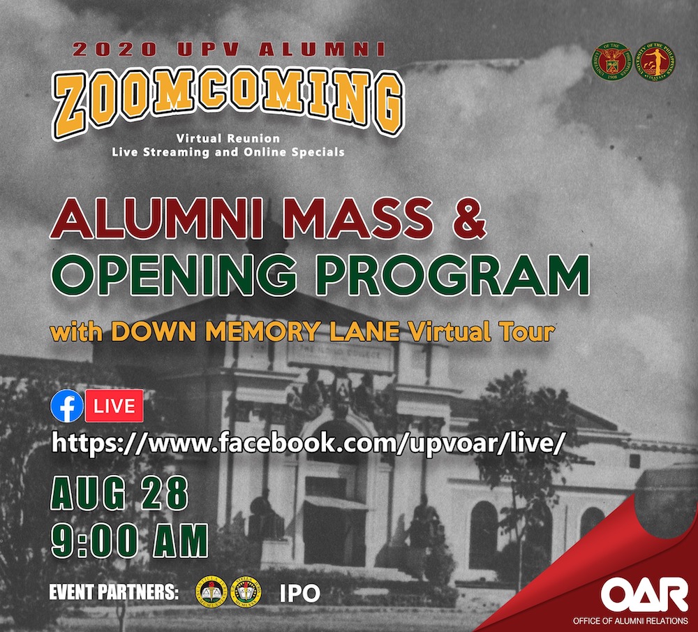 UP Visayas holds first-ever Virtual Alumni Homecoming