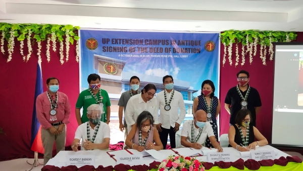 UP marks Antique presence through extension campus in Pandan