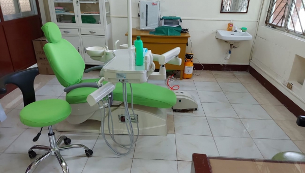 UP MASA donates dental chair and dental equipment to UPV Miagao HSU