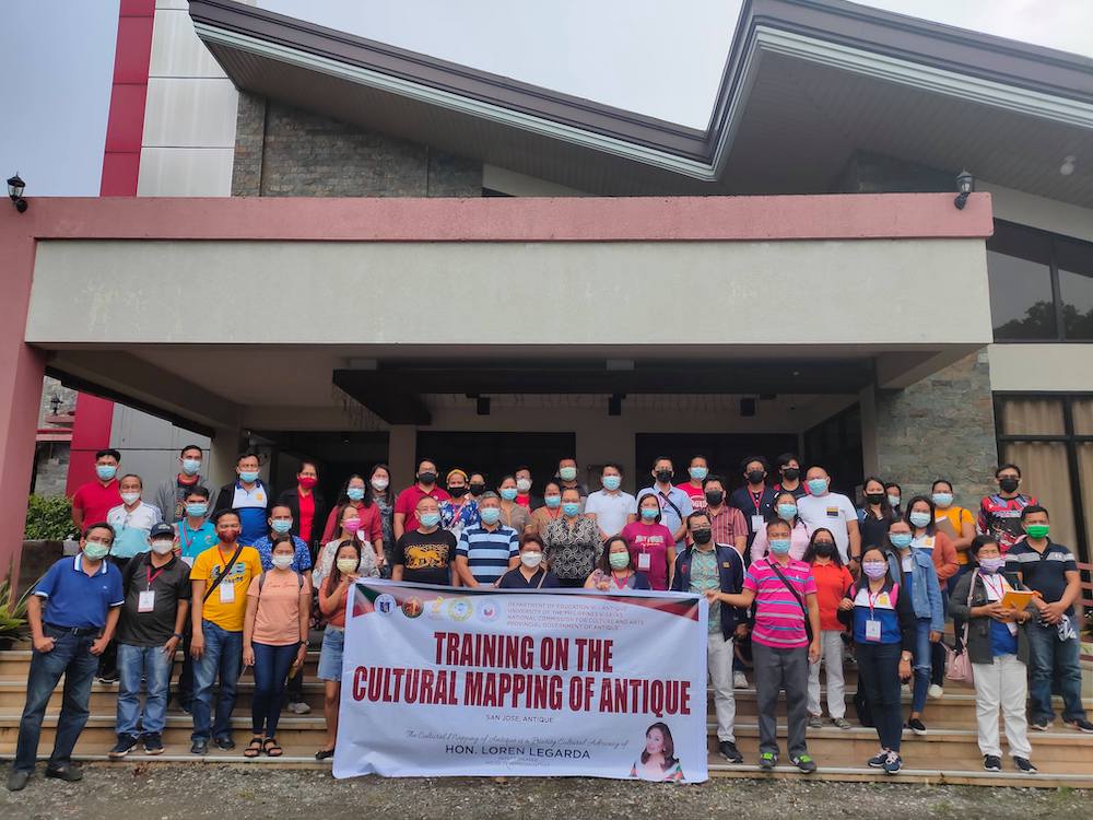 Antique Teachers complete Training on Cultural Mapping administered by the National Commission for Culture and the Arts (NCCA) and the University of the Philippines Visayas (UPV)