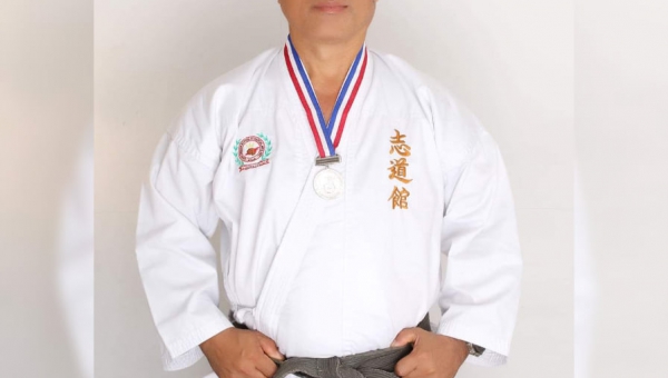 UPV PE professor wins medal in Karate International Virtual “Kata” E-Tournament