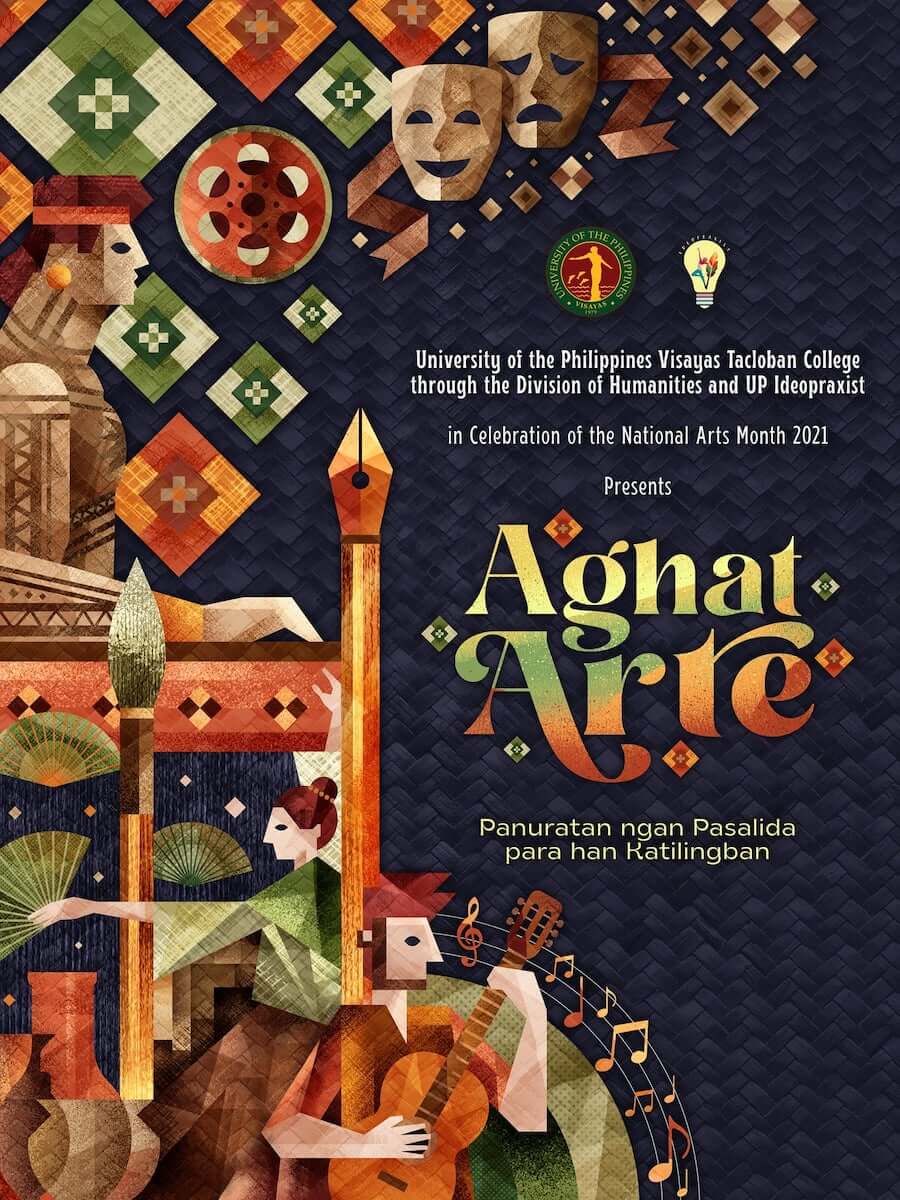 UP Tacloban’s Division of Humanities celebrates the 2021 National Arts Month with Aghat Arte