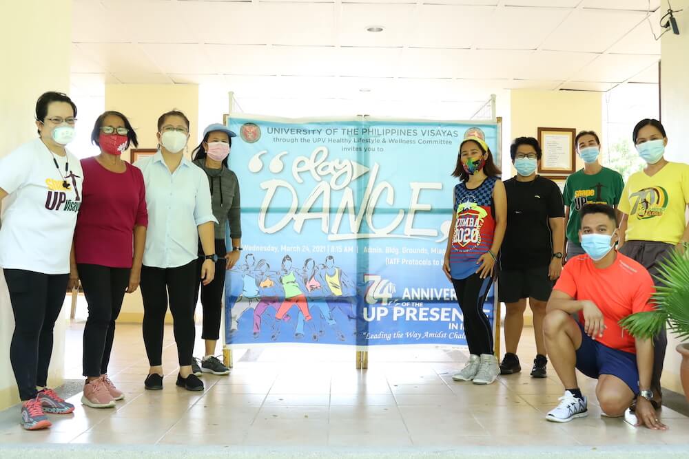 UPV Healthy Lifestyle and Wellness Committee join its Foundation Week Celebration