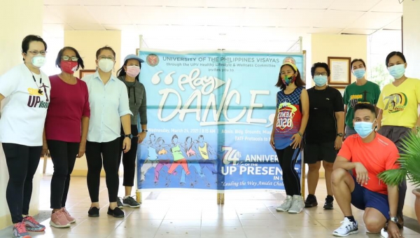 UPV Healthy Lifestyle and Wellness Committee join its Foundation Week Celebration