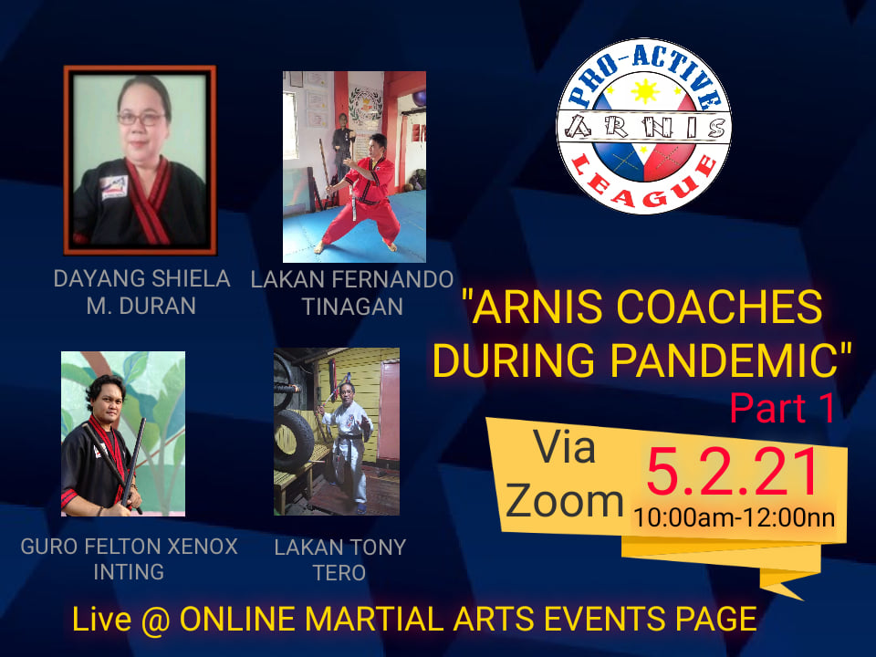 Tinagan, player-coach, excels in arnis amidst pandemic