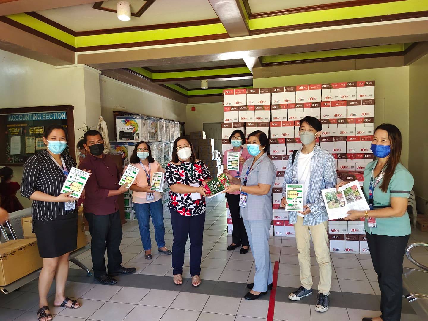 DepEd - Antique receives publications on Cassava cyanide from UPV