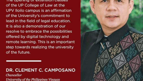 UP Law and UPV Collaborate for Juris Doctor Classes in UP Iloilo