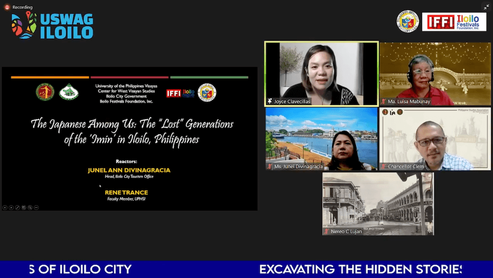 UPV and Iloilo City Government conduct webinar on Iloilo City History
