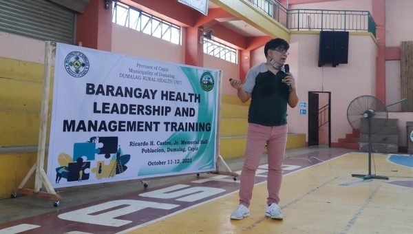COP BIDANI facilitates health leadership and mgmt. training-workshop