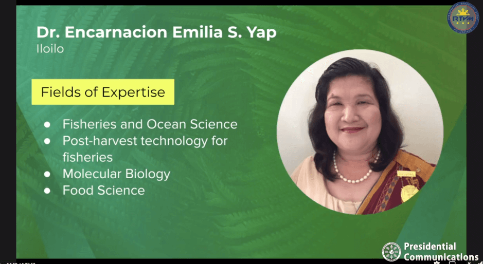Yap selected to climate change expert panel