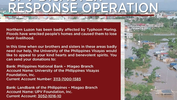 UP sends help to areas in Northern Luzon affected by Typhoon Maring