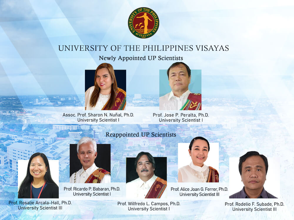 UPV has 7 new, re-appointed UP scientists