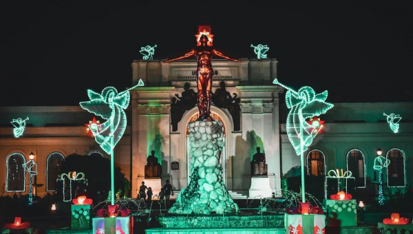 UPV lights up campuses for the holidays