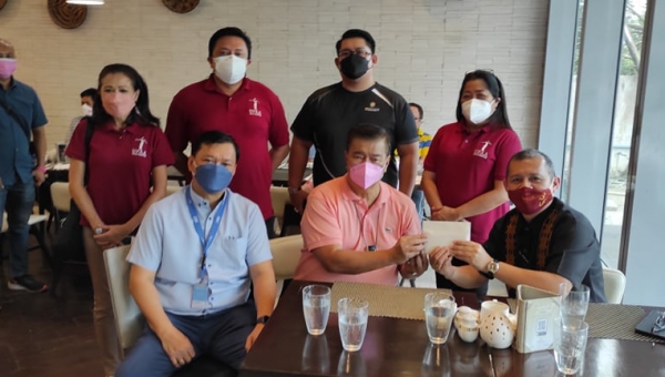 UP Alumni turnover of donation held at Richmonde Hotel