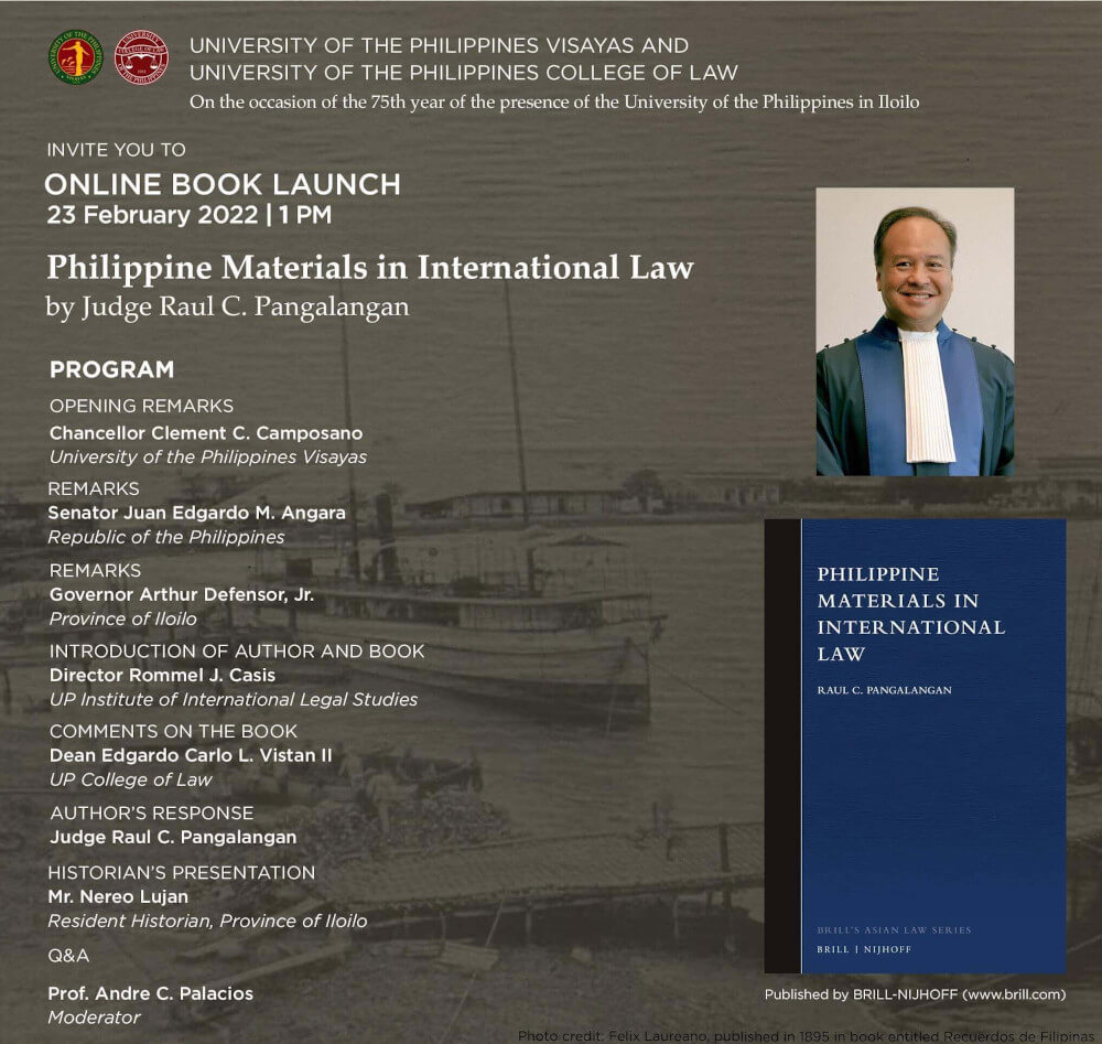 UPV hosts online book launch of Pangalangan