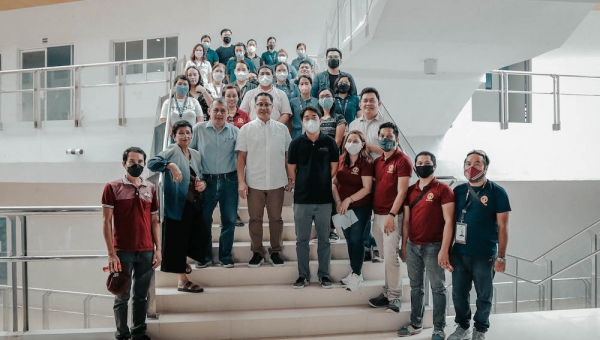 UP Pres Concepcion visits UPV Miagao campus