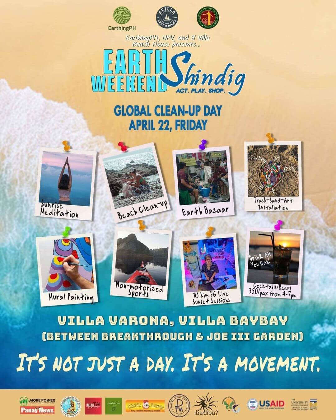 UPV, UP Validus Amicitia to lead beach clean-up on Earth Day