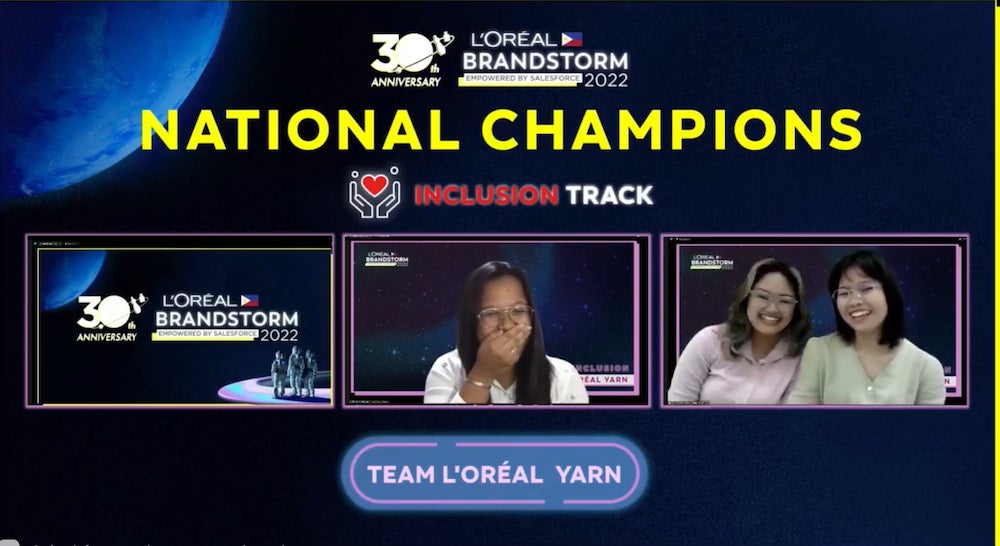 CM marketing students win the L’Oréal Brandstorm National Finals
