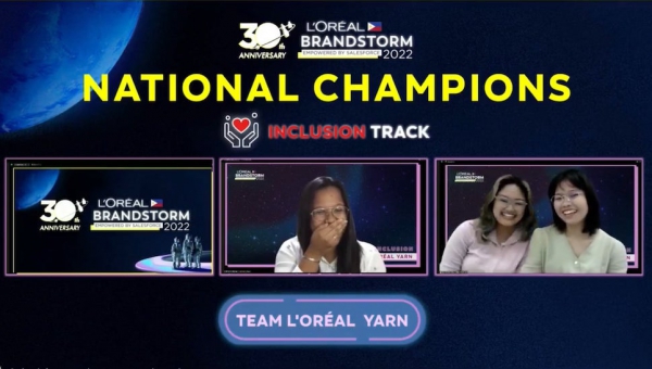 CM marketing students win the L’Oréal Brandstorm National Finals