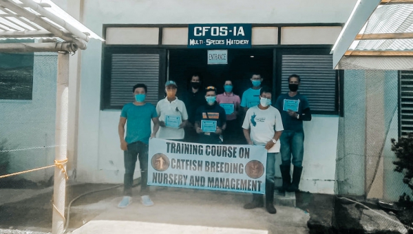 CFOS-IA trains Miagao fishers on catfish breeding, nursery and management