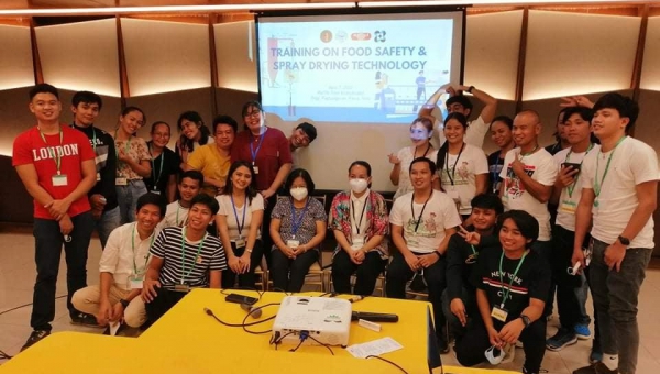 SOTECH dairy project team conducts training on food safety and spray drying technology for its industry partner