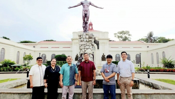 UPV officials meet with Dean Vistan of UP Diliman College of Law to prepare for next AY