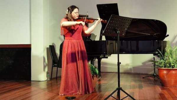 UPV-OICA offers violin and piano concert to celebrate 75 years of the UP presence in Iloilo