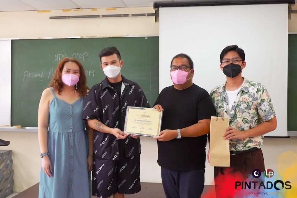 UPV Skimmers and UPV Language Program hold The Pintados Poetry Workshop