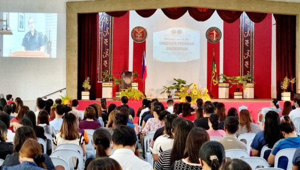UP Visayas holds face-to-face Graduate Orientation Program for more than 500 students