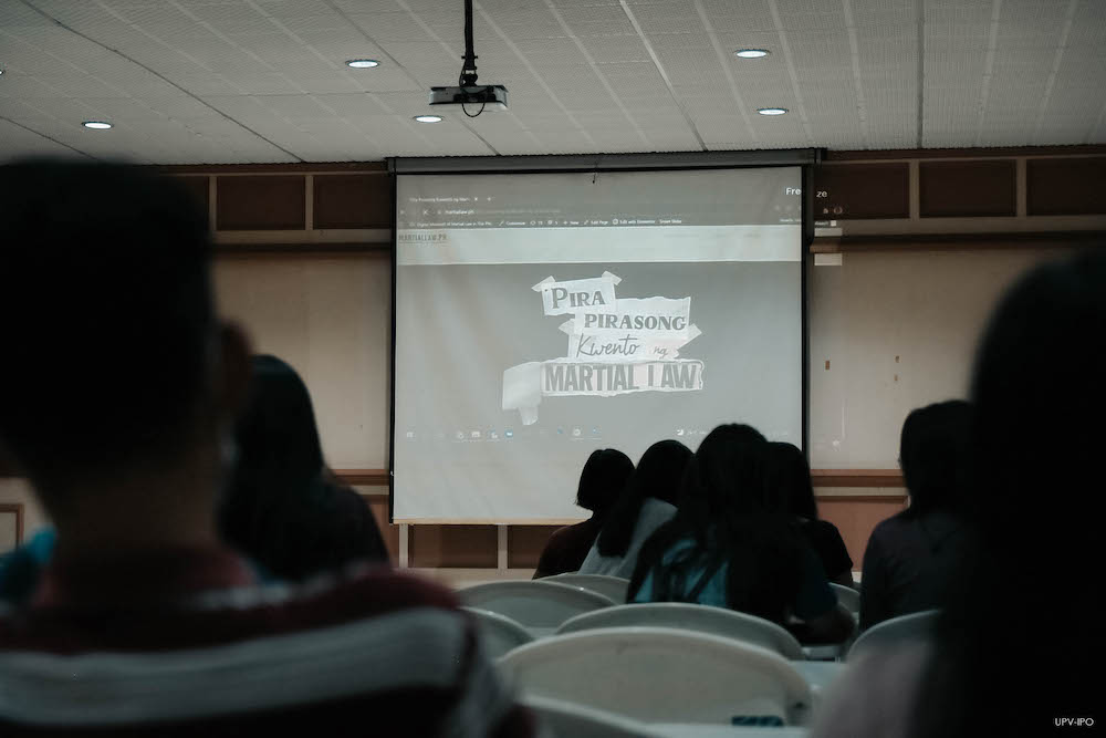 UPV students watch Martial Law films ‘Liway’ and ’11,103’