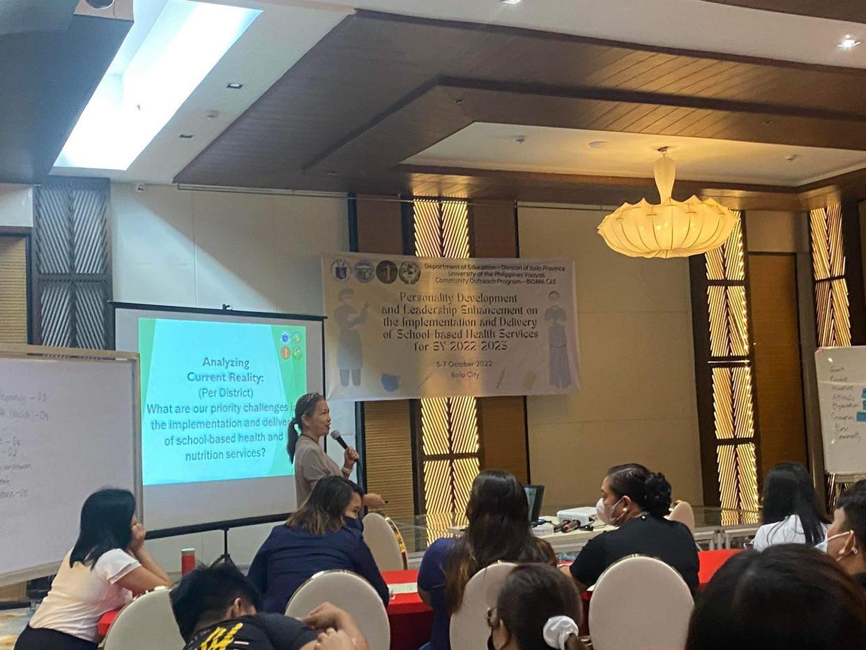 CAS COP-BIDANI co-organizes personality development and leadership training for DepEd nurses