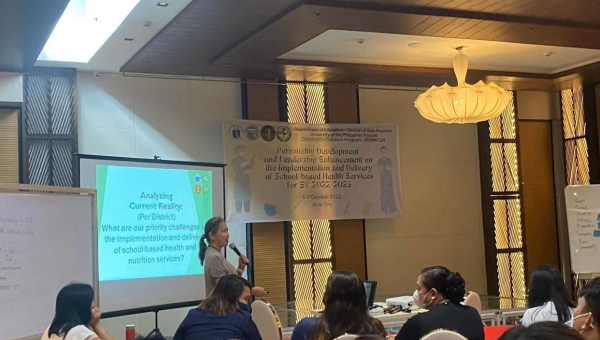 CAS COP-BIDANI co-organizes personality development and leadership training for DepEd nurses