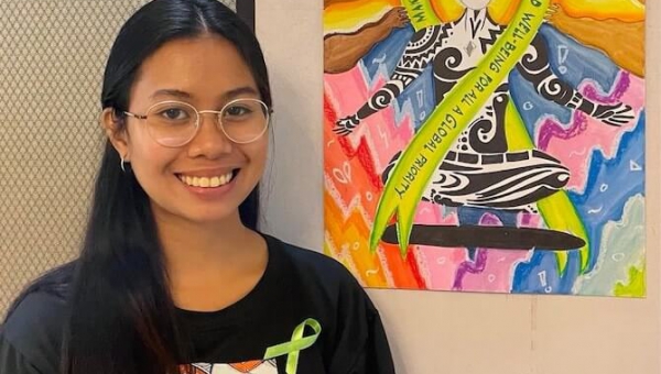 Psych student places 2nd in DOH-6’s Mental Health Day art tilt