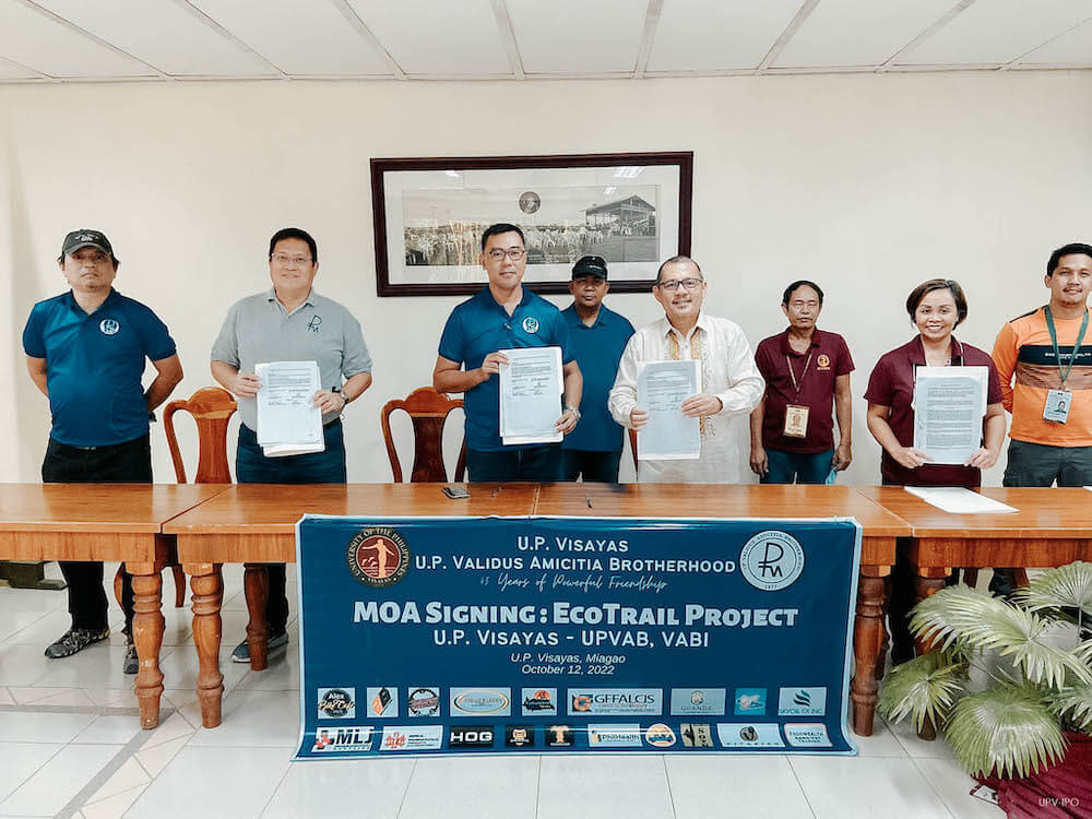 UPV, UPVAB sign MOA for Miagao campus eco-trail project 