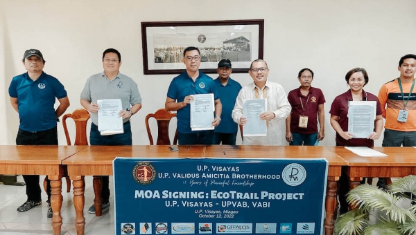 UPV, UPVAB sign MOA for Miagao campus eco-trail project 