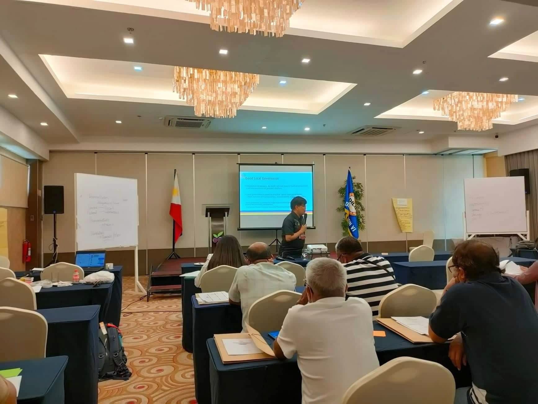 UPV professors serve as facilitators for DILG 6’s Capacity Building for CSO reps in LDCs