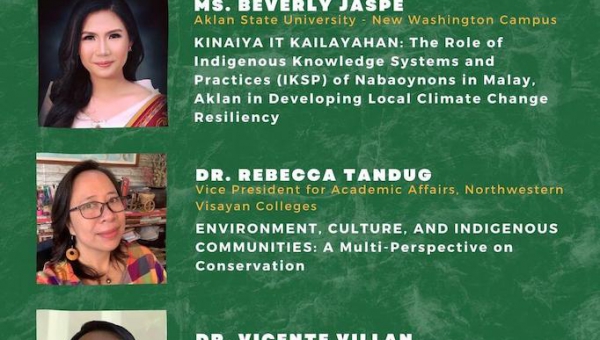 CWVS holds “Dunang Kinaaram: A Webinar on Indigenous Knowledge, Cultural Identity, and Resource Conservation”