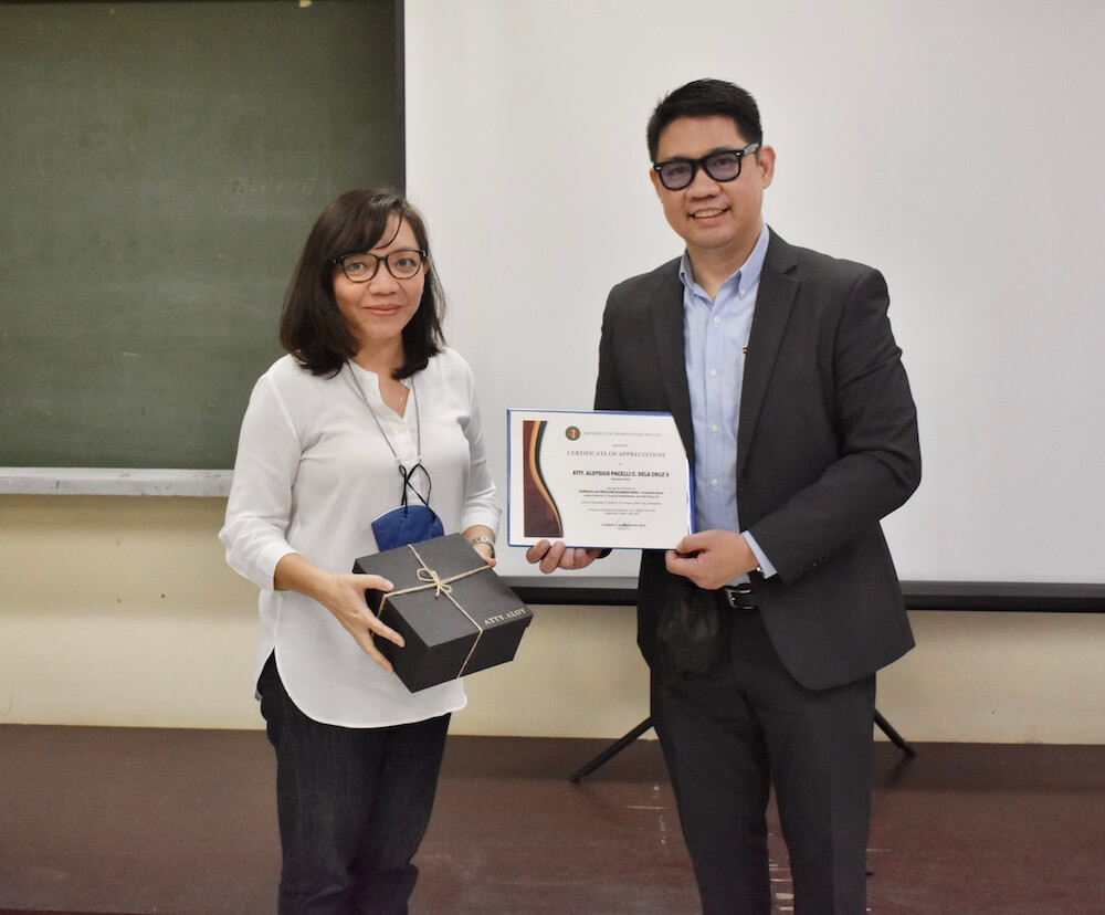 UPV OCEP conducts a lecture on financial rehabilitation and data privacy