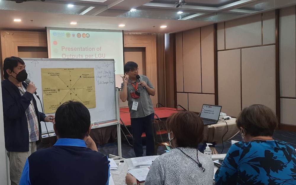 UPV facilitates policy workshop for Non-Communicable Diseases (NCDs) prevention in 11 Iloilo LGUs