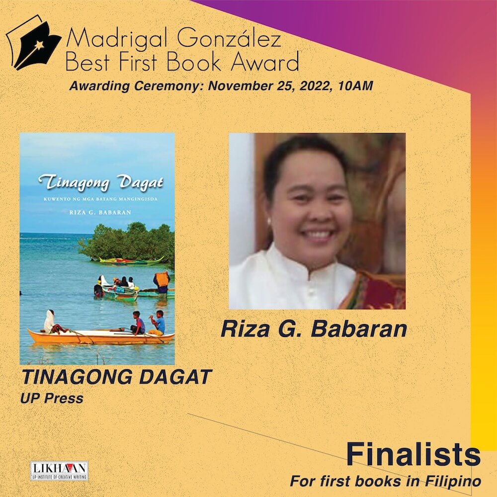 UPV alumna's book on children fishers is a finalist in the Madrigal Gonzales Book Award