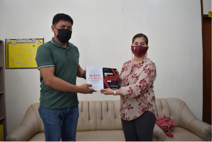 UP Visayas University Library receives book donations from Philippine Army