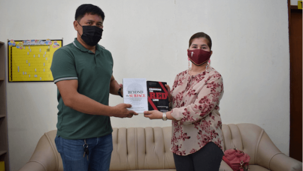 UP Visayas University Library receives book donations from Philippine Army