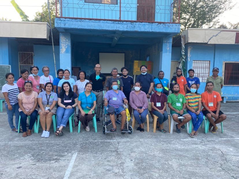 UPV led by CAS COP-BIDANI trains community leaders of Barangay Lumangan (Sitio 1)