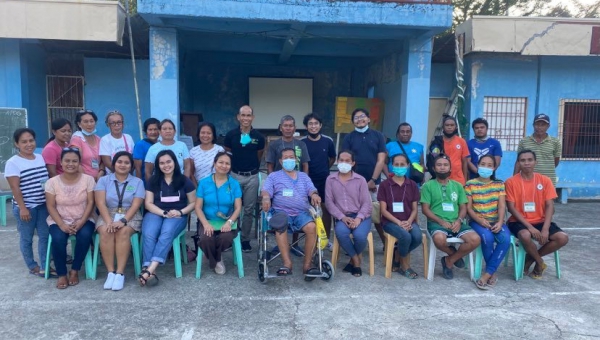 UPV led by CAS COP-BIDANI trains community leaders of Barangay Lumangan (Sitio 1)