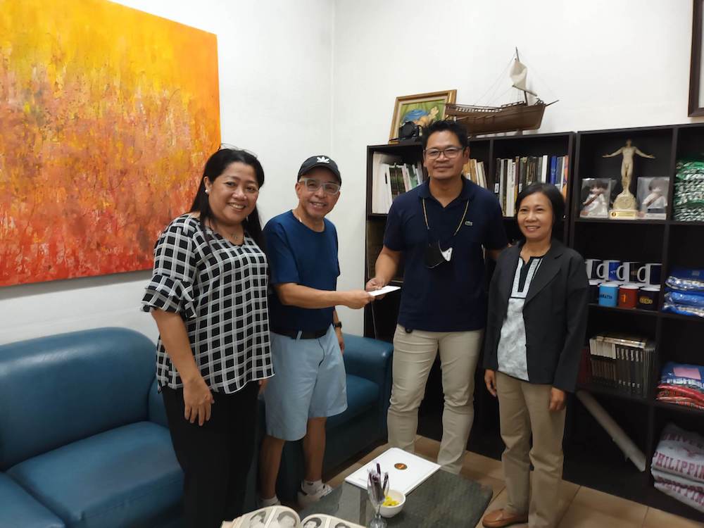 UPAA North America turns over donation for UPV Archives 