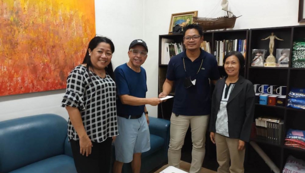 UPAA North America turns over donation for UPV Archives 