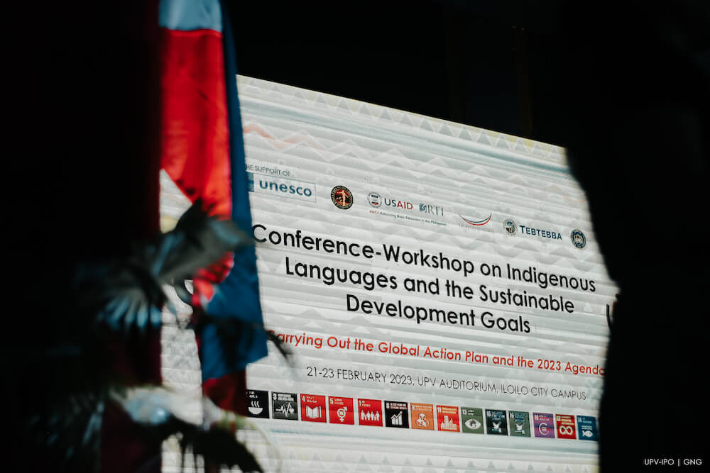 Messages, talks mark opening day of Indigenous Languages and SDGs conference at UP Visayas